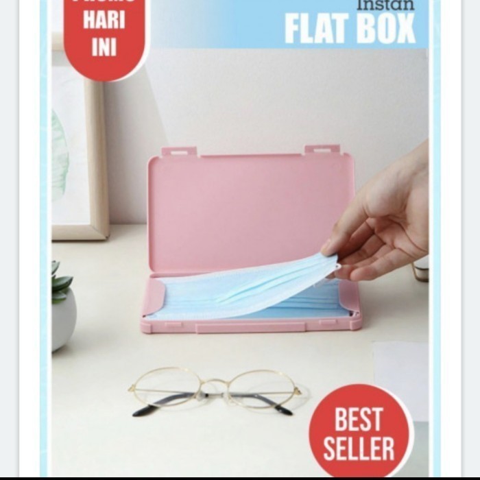 Beli 1 dapat 2 safety pastel box praktis 2 pcs