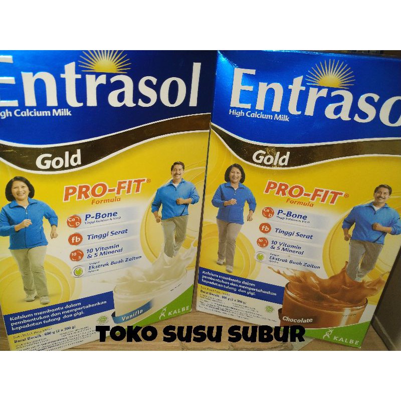 

Entrasol Active 350gr (vanila,cokelat,mocca)