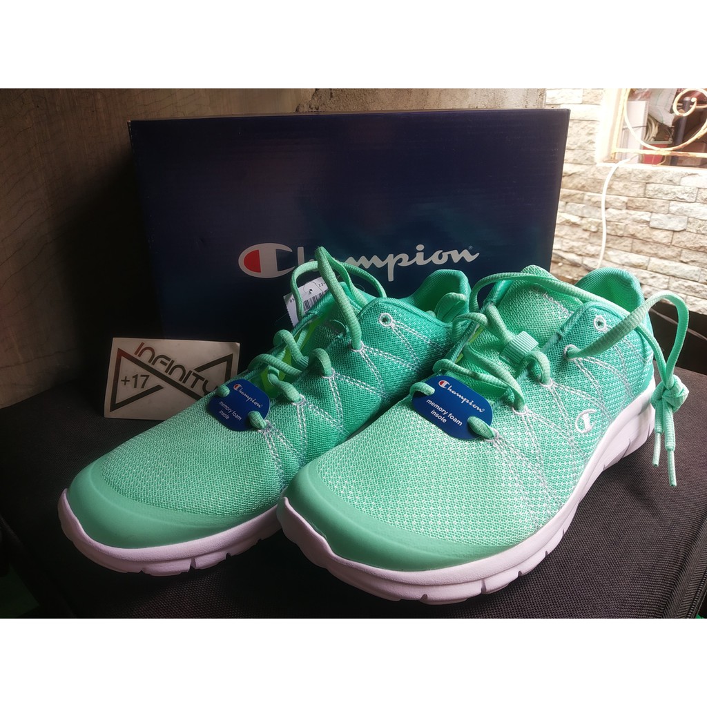 Champion Original Gusto Stitch Mint Women - Sepatu Champion Wanita