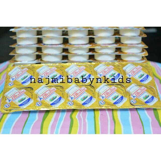 MPASI Unsalted Butter Elle &amp; Vire Cup