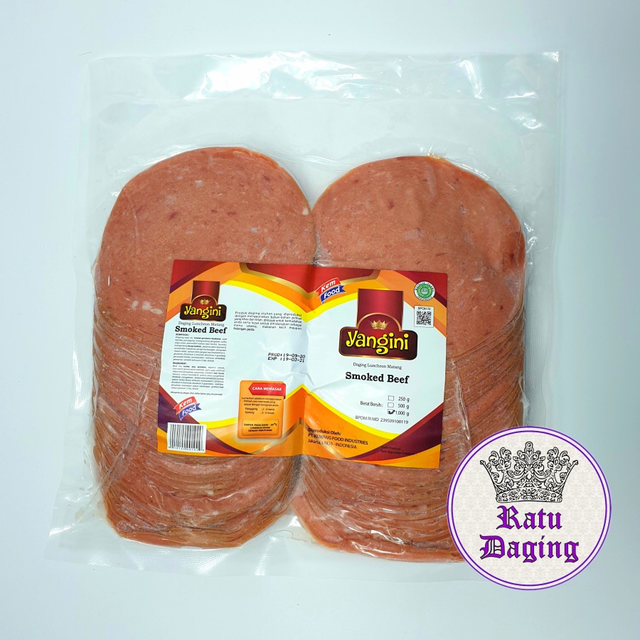 Smoked Beef / Daging Asap Kemfood @1kg