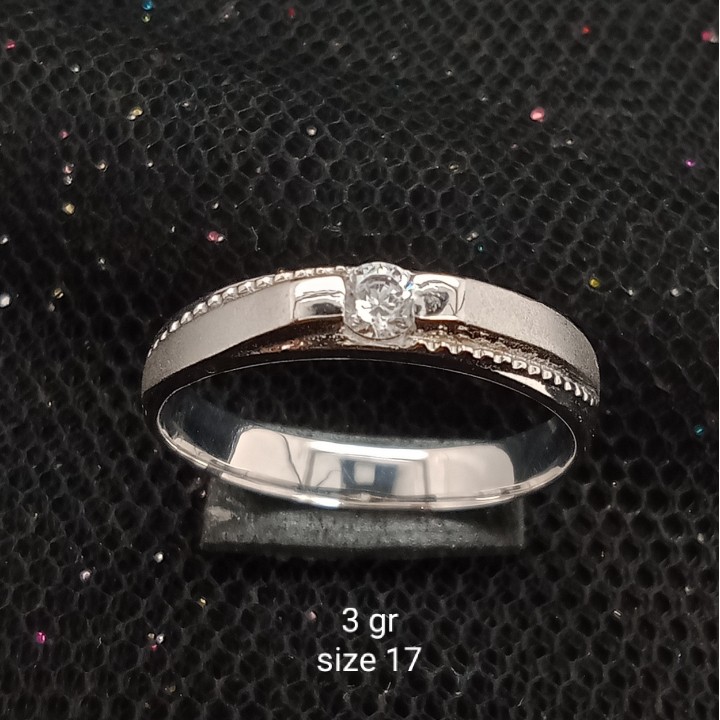 Cincin Emas 17K - 3 gr Kadar 750 - 1291