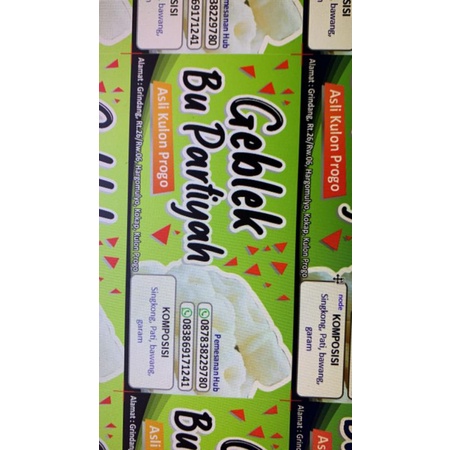 

Stiker cromo ukuran A3+