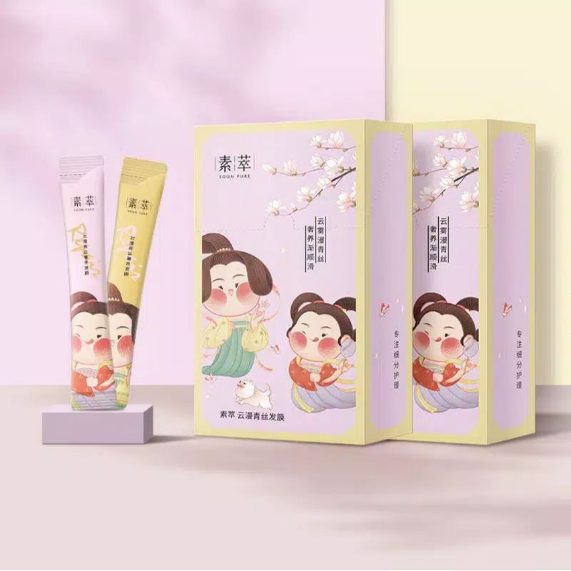 Soon Pure _ Suqie Hair Treatment Ginseng and Camellia