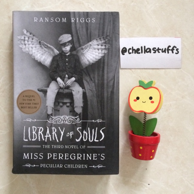 [HARDCOVER] Novel Library of Souls Miss Peregrine Home for peculiar children ransom riggs