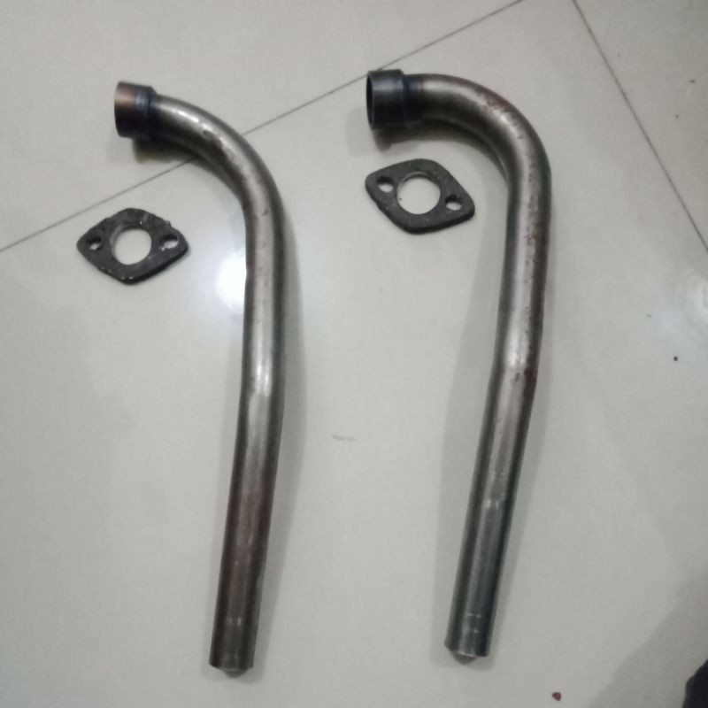 Leher Kenalpot Standard Grand Supra C70 Kharisma Revo Jupiter Vega Cripton Win Shogun Smash Supra125-1