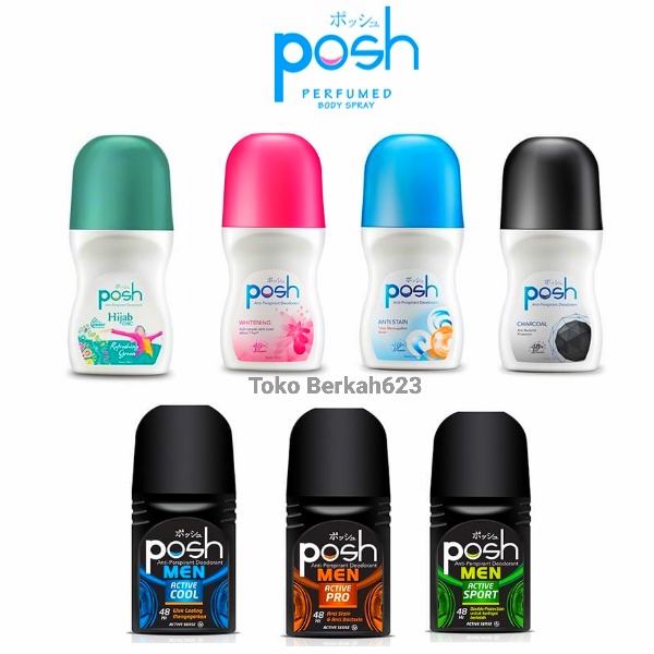 POSH ROLL ON Deodoran 50ML All varian