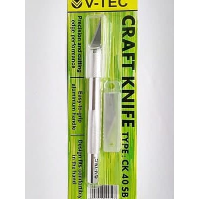 

Unik V TEC CRAFT KNIFE TYPE CK 40 SB PISAU KRIYA CUTTER SILET ART KNIFE Murah