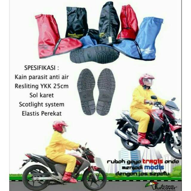 Cover Shoes | Jas Hujan Sepatu Grand FUNCOVER Generasi 1