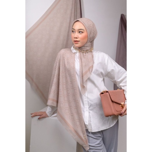 Monogram Scarf Heylocal Blush Local.id