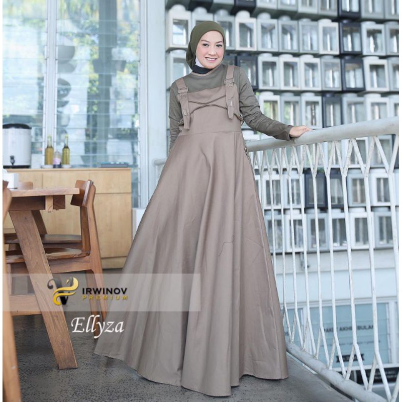 ELLIYZA DRESS GAMIS CASUAL. ORIGINAL BY IRWINOV PREMIUM
