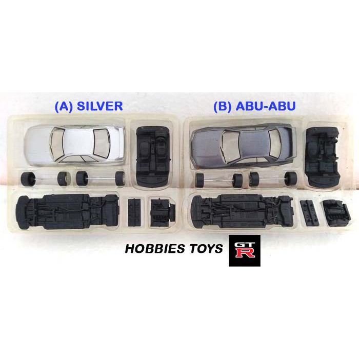 Model Kit 1/64 Nissan Skyline GT-R R32 Takara Structure Model