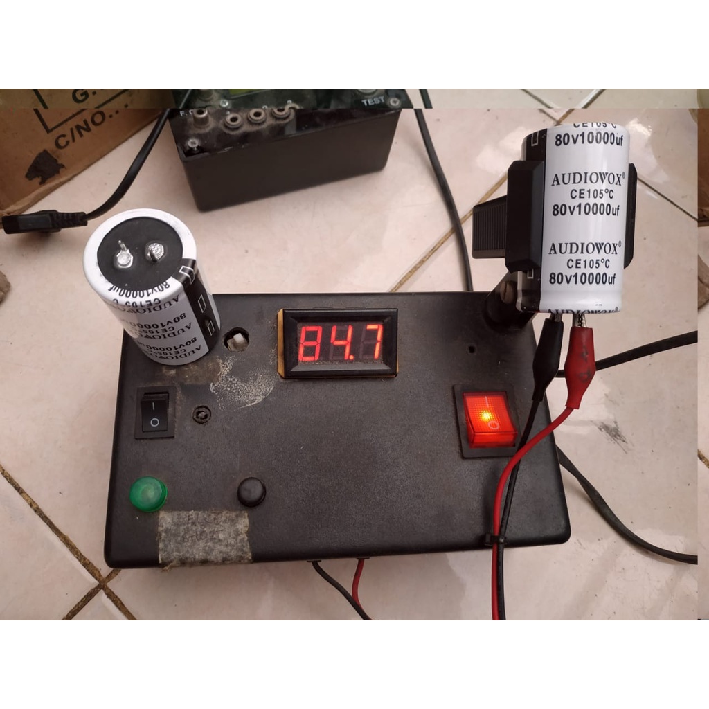 ELCO 10.000 /80 NICHICON PUTIH AUDIOVOX