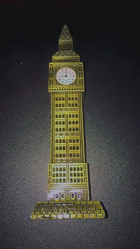 Big Ben London Menara Jam Miniatur Negara Pajangan