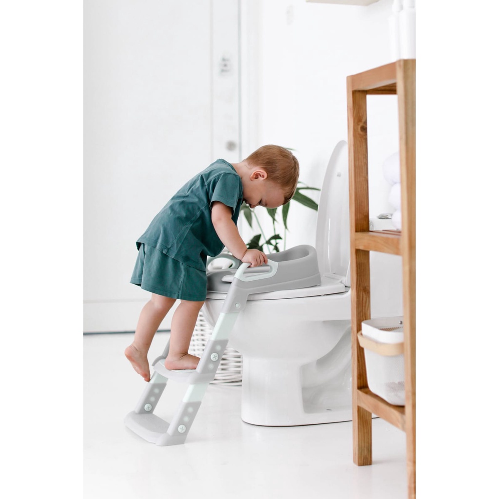 Castle - Sugar Baby Potty Training Seat &amp; Ladder - Training Potty - Pispot Training Anak Buang Air Kecil Mandiri - Dudukan Toilet Anak