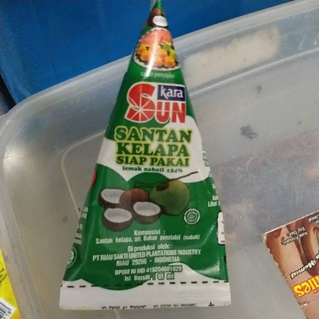 

kara santan kelapa siap pakai 65ml