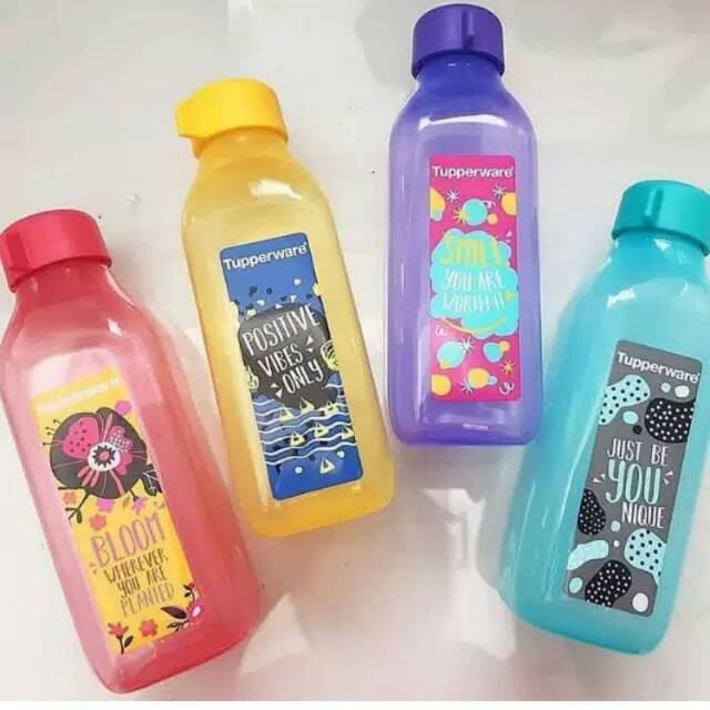 Tupperware eco 500 ml  /botol tupperware/botol minum plastik