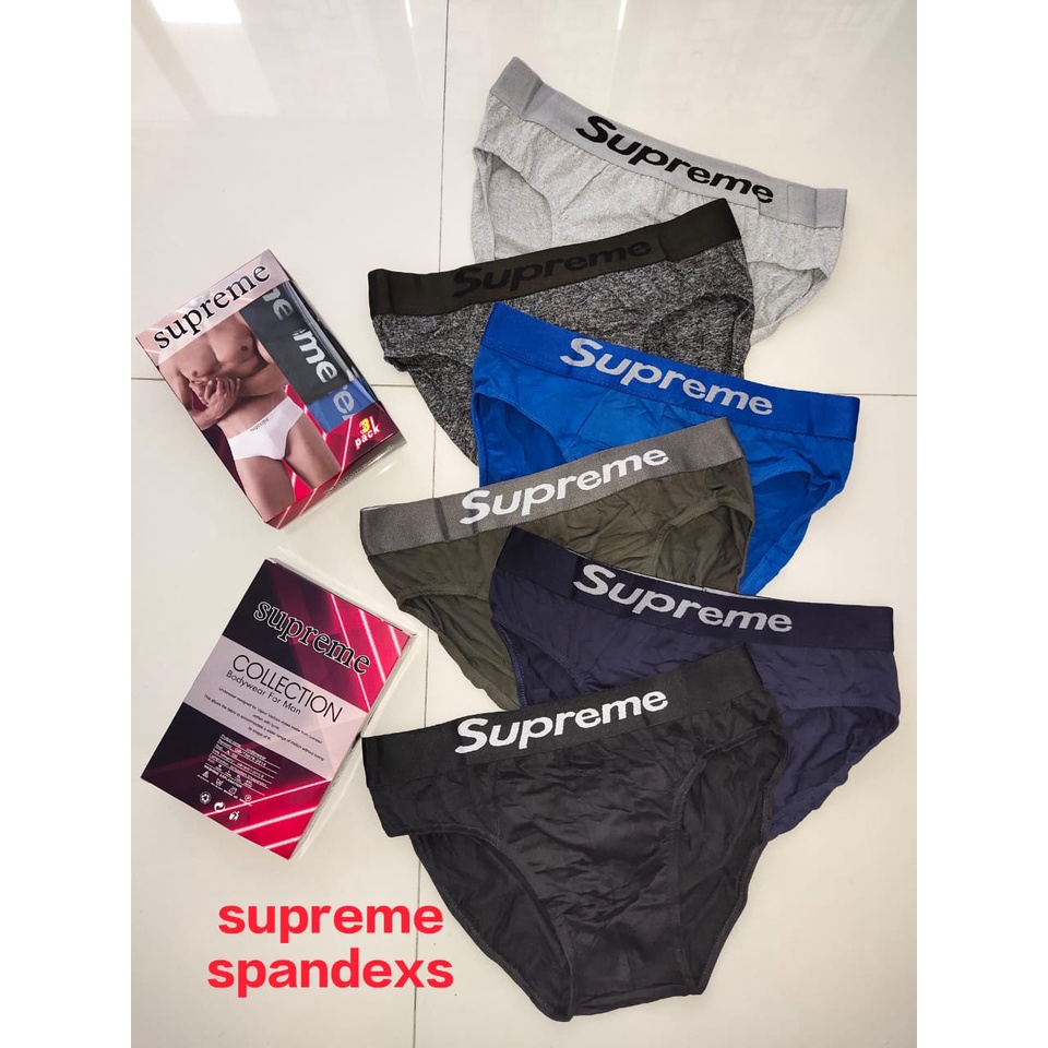 3 pcs celana dalam pria / cd men's brief / cd supremeee