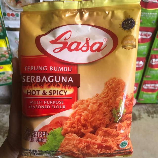 

Tepung Bumbu Serbaguna Hot & Spicy Sasa 225gr