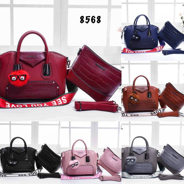 8568 Givenchy antigona set croco gabrielle bag