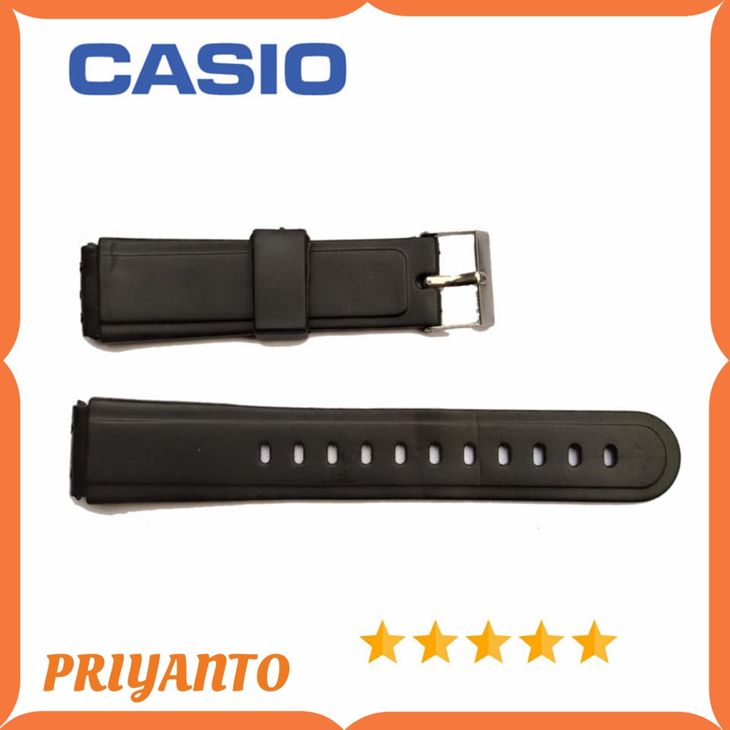 Strap Tali Jam Tangan Casio Aw-90 Aw 90 Aw90 Hitam Free Pen