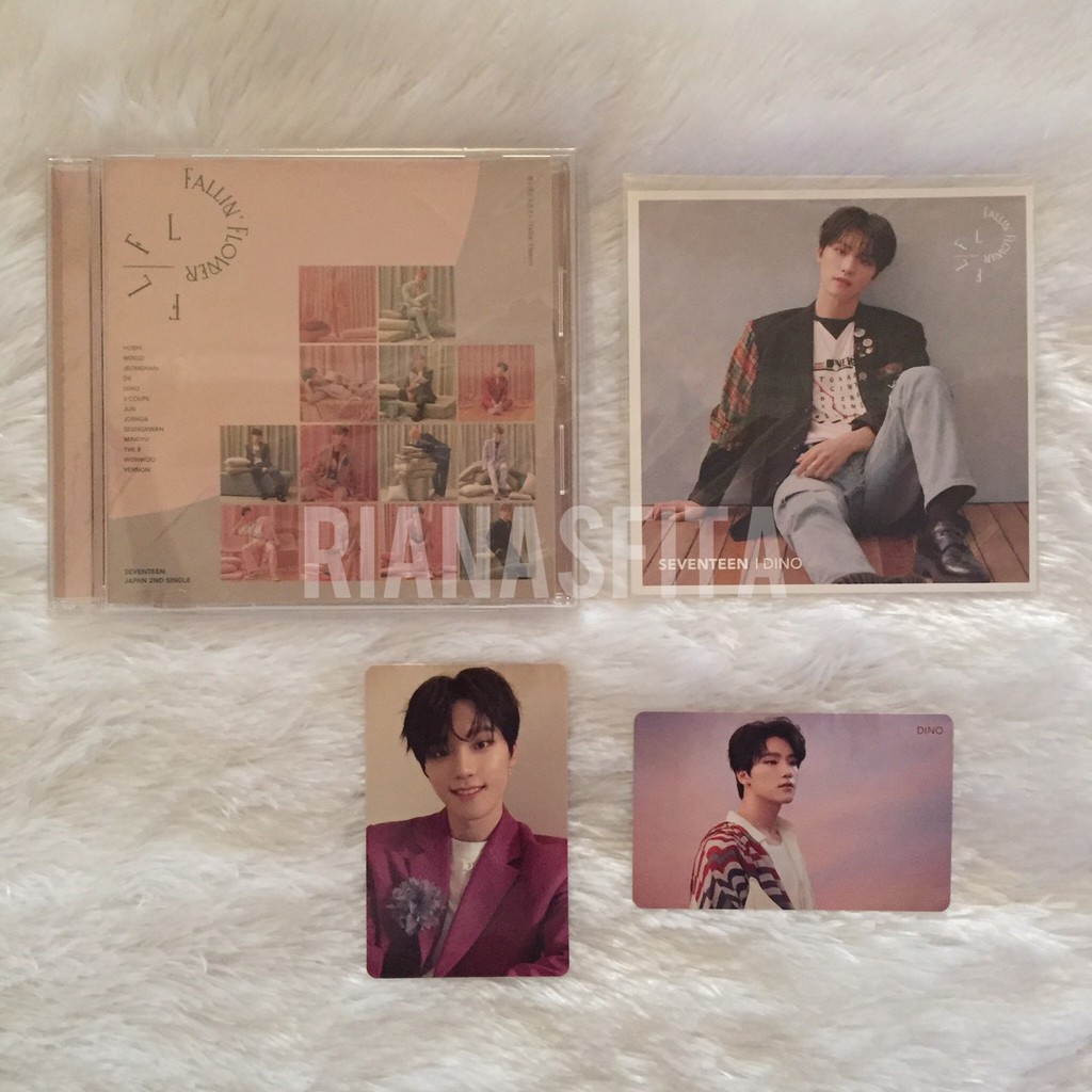 [BOOKED] SEVENTEEN FALLIN FLOWER ALBUM DINO SET