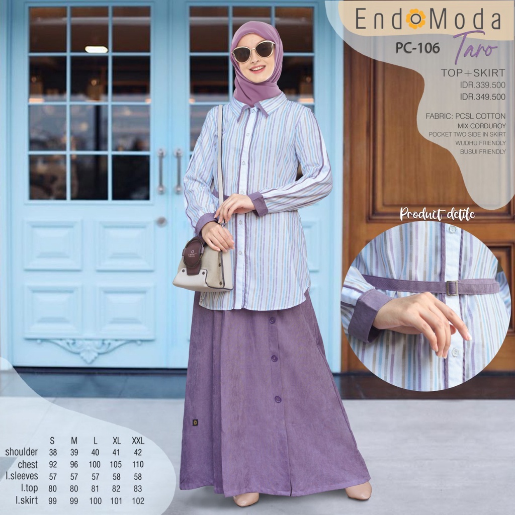 TERBARU GAMIS ENDOMODA PC 106 TARO DISKON