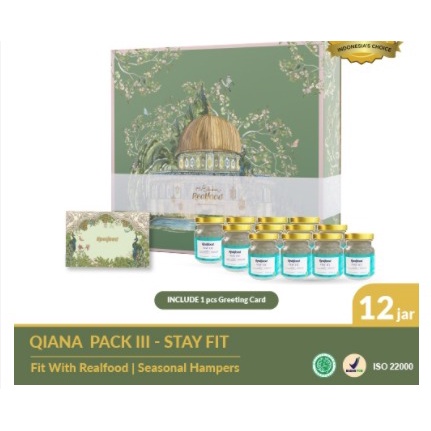 

Realfood Ramadan Hampers Qiana Stay Fit 12 jars