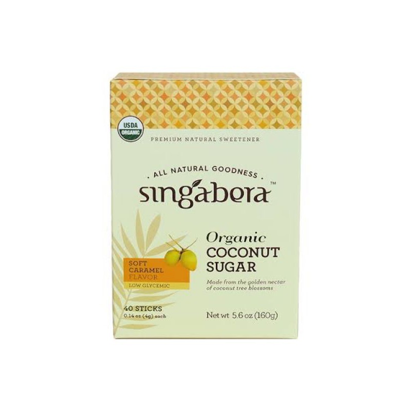 

SINGABERA ORGANIC COCONUT SUGAR POUCH 40STICK