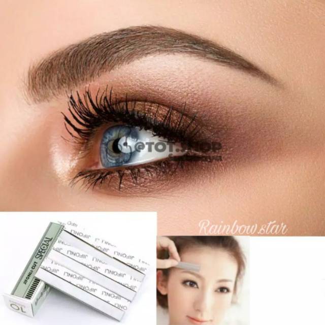 Pisau Cukur Alis 10pcs / Eyebrow Trimmer / Refill Pisau Cukur Alis