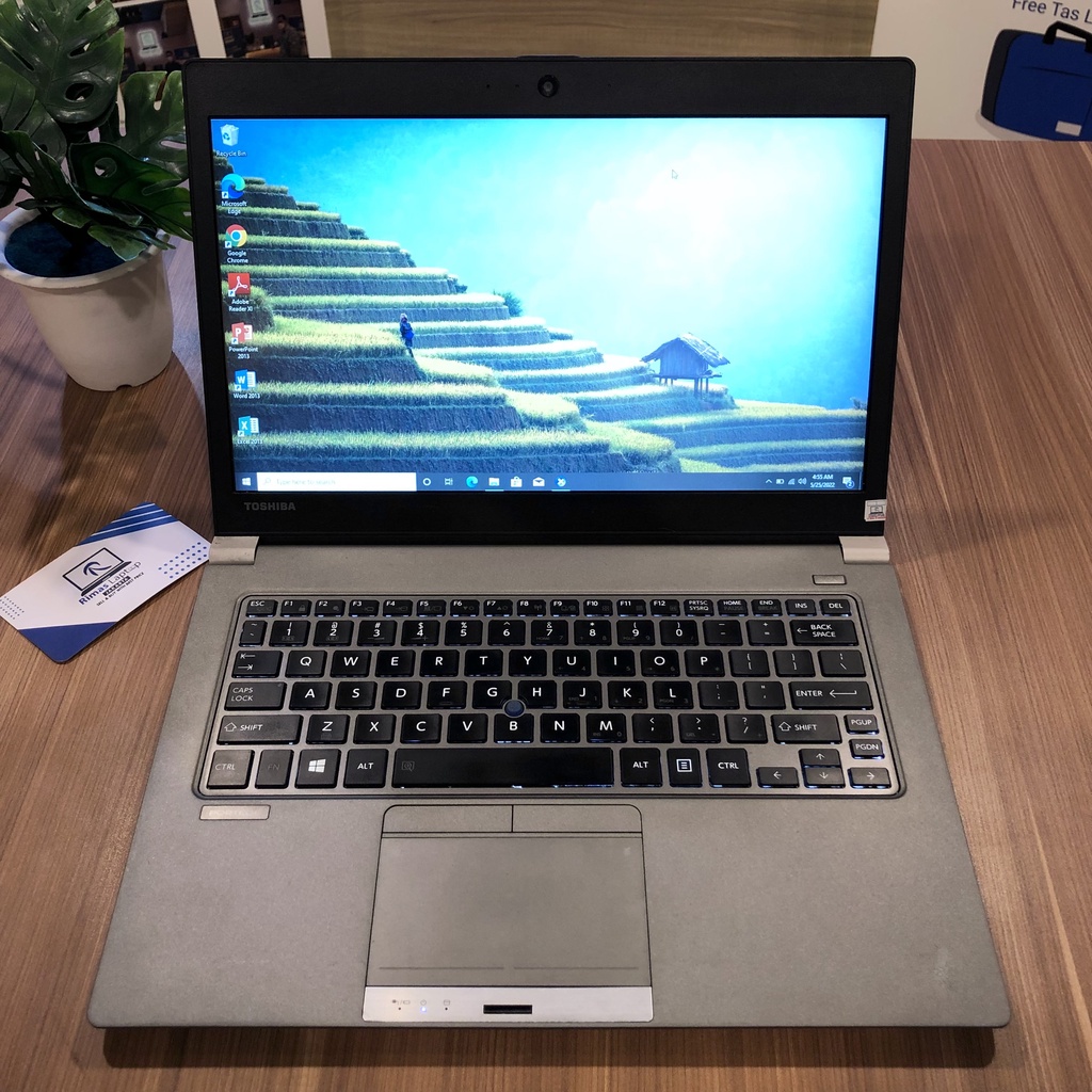 LAPTOP TOSHIBA PORTEGE i5 GEN 4 RAM 8GB SSD 256GB | BEKAS SECOND