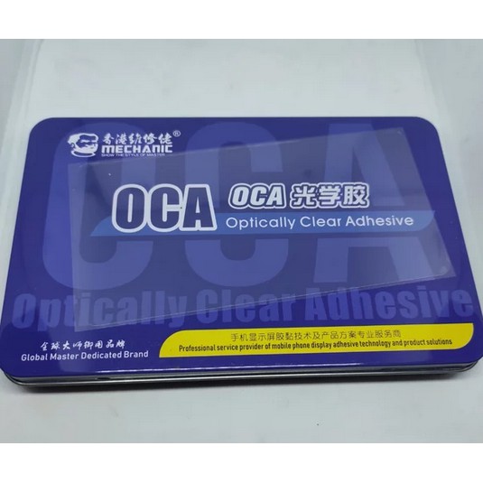 Lembaran OCA Universal OCA 7.2 Cm X 14.6 Cm Oca Kering Mechanic Samsung S8 Plus Original Pinggiran