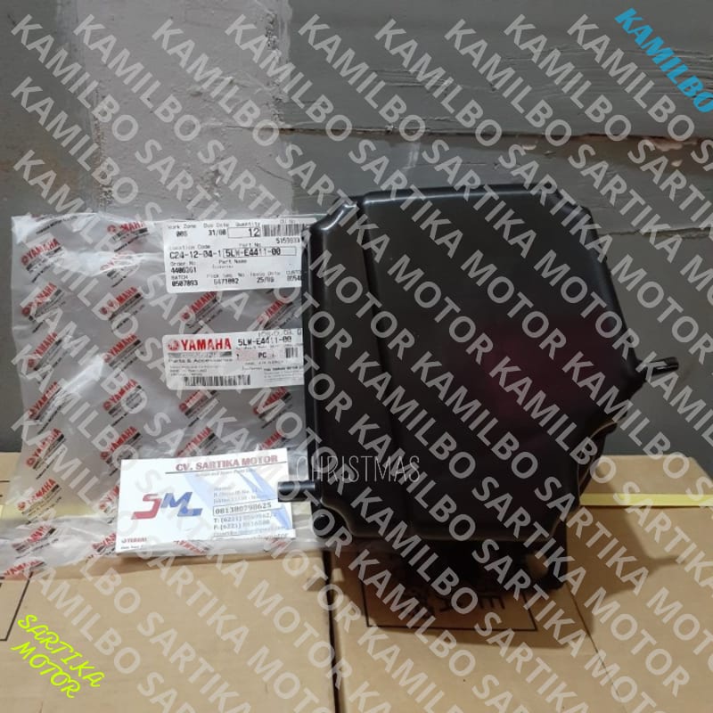 (100% Ori ) Box Filter Udara Nouvo 0/ CASE AIR CLEANER 1 (5MX1) 0/ 5LW-E4411-00 Keren Gan
