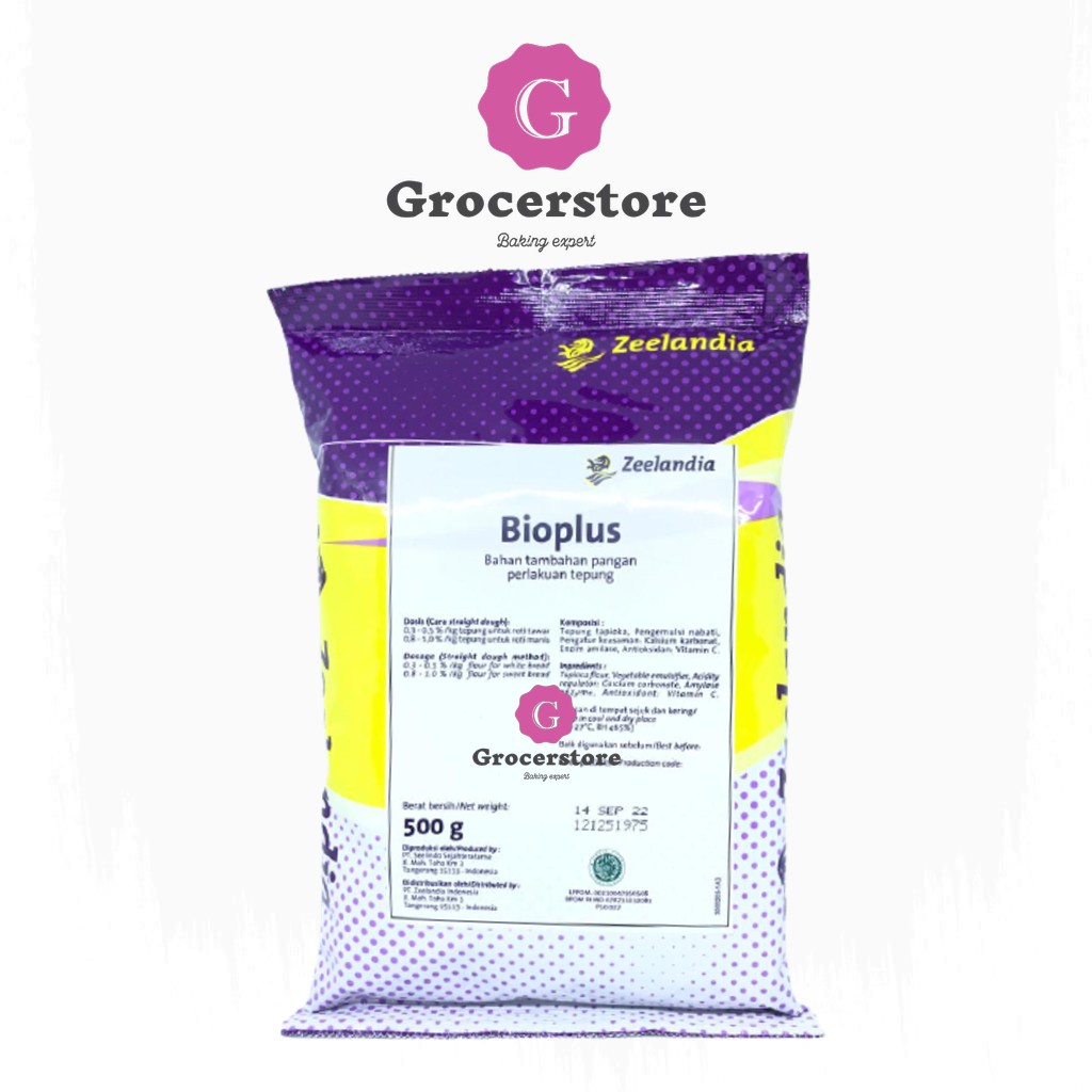 

Pelembut Roti / Donat Bioplus Zeelandia 500 gr