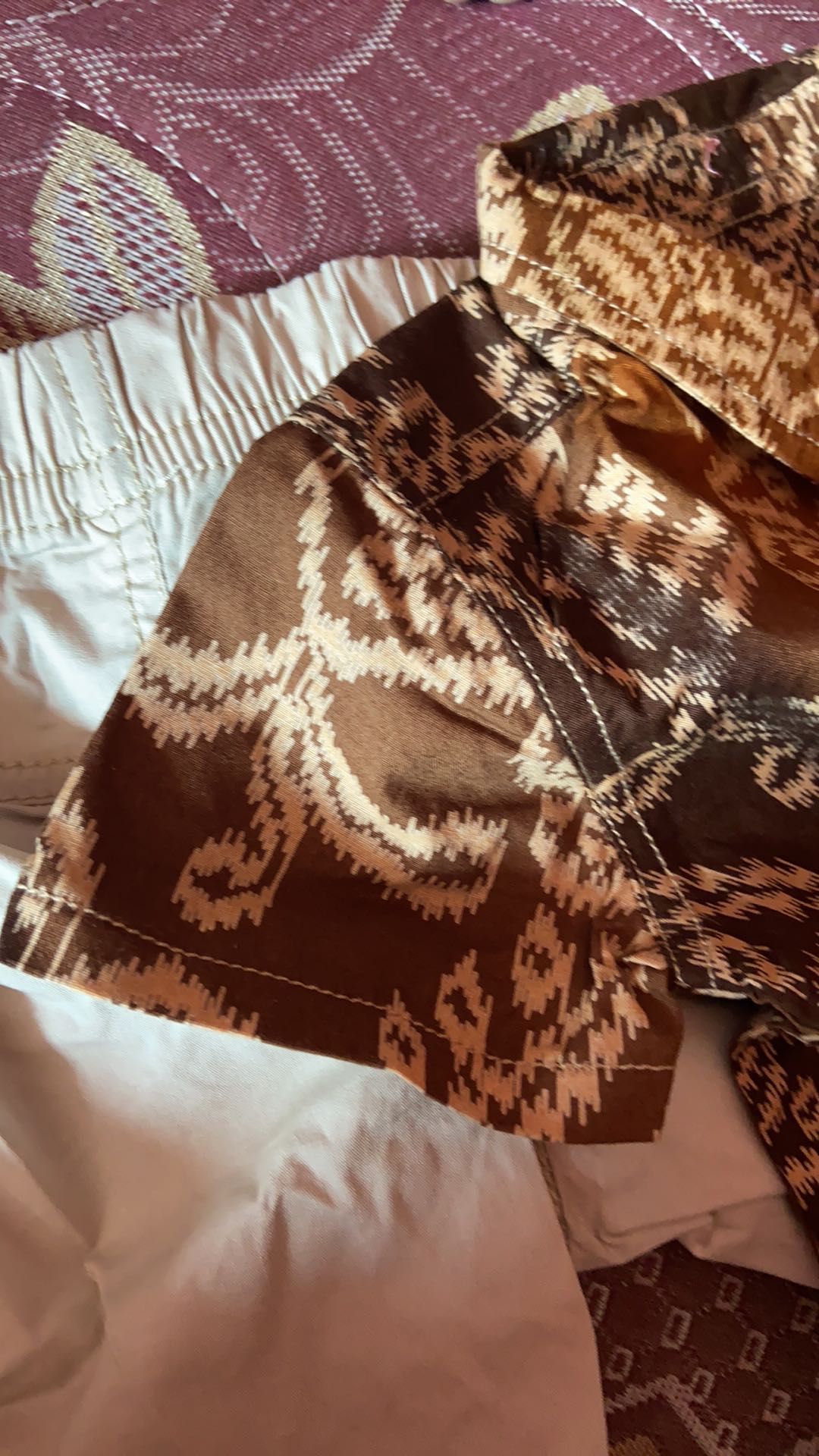 Torio Smart Casual Gold Batik Set - Baju Setelan Anak Laki-laki - Baju Setelan Batik Anak Laki-laki