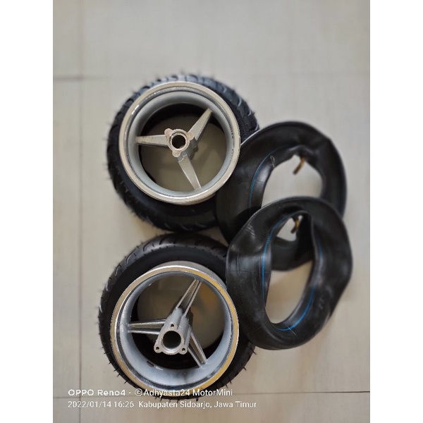 Roda velg ban set Goped skuter ring 6,5"