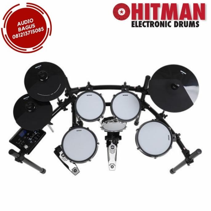 Promo Special Electric Drum Hitman Hd27 / Drum Elektrik Hd 27 Digital