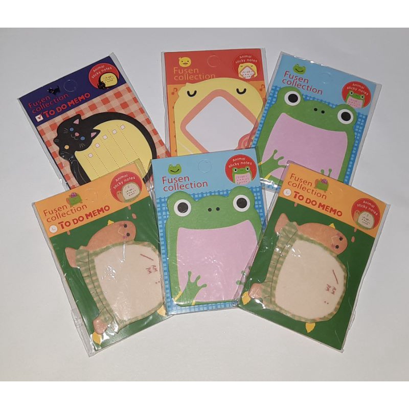 

Sticky note karakter hewan / sticky note lucu
