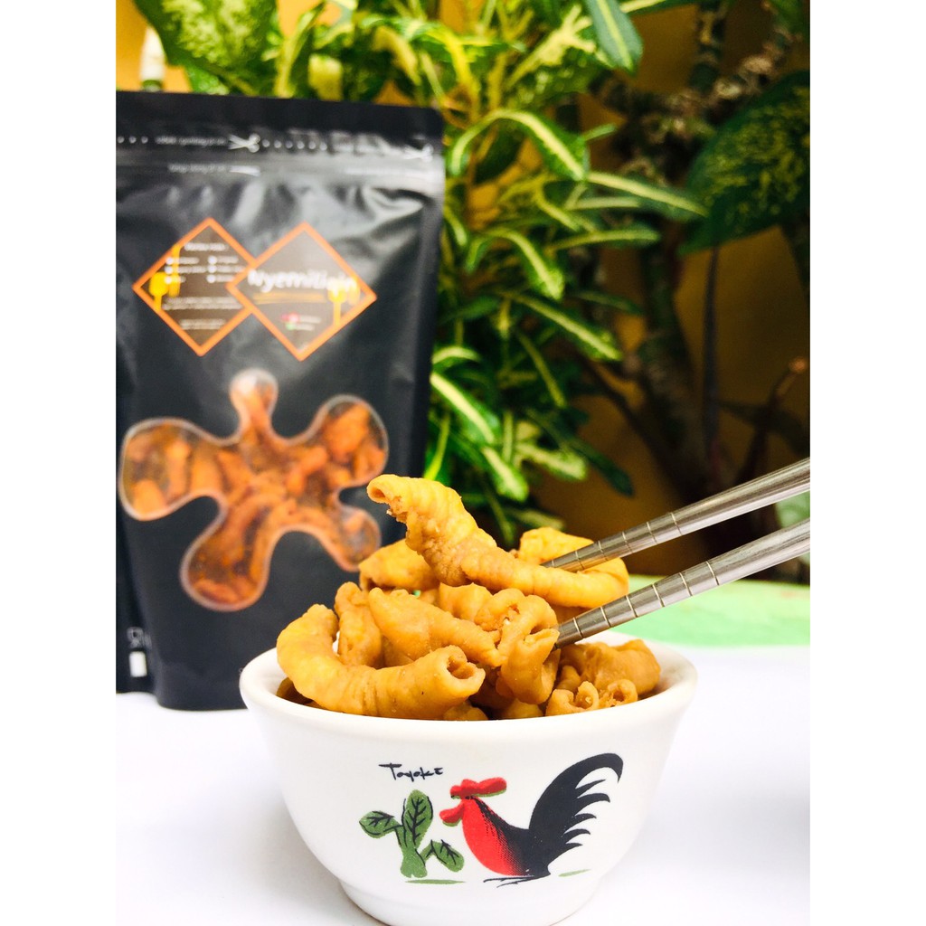 

Usus crispy (usus goreng tepung) Pedas Gurih