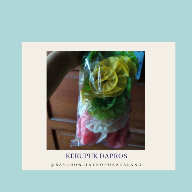 

Kerupuk dapros