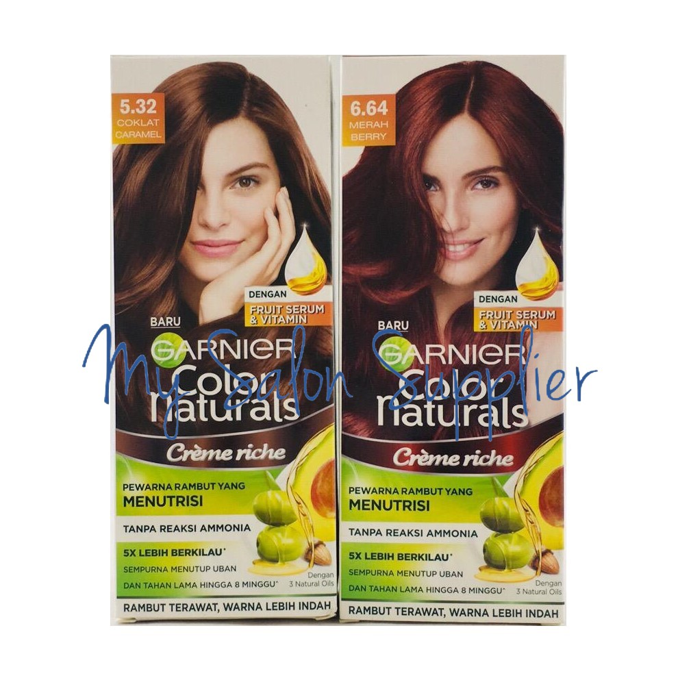 Garnier Color Naturals / Ultra Color Cream Cat Rambut Besar BOX 100g