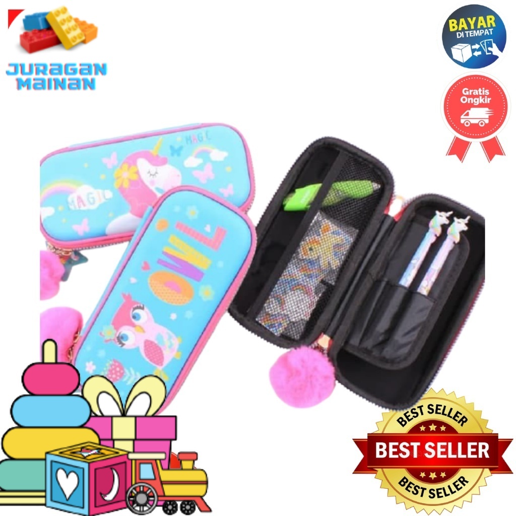 

Kotak pensil anak motif cartoon / Peralatan tulis / Kotak pensil sekolah F9080L
