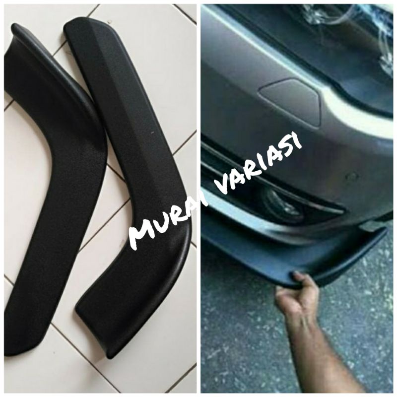 winglet Diffuser Lips Bemper Wide body D2 winglet A / For mobil  LUXIO