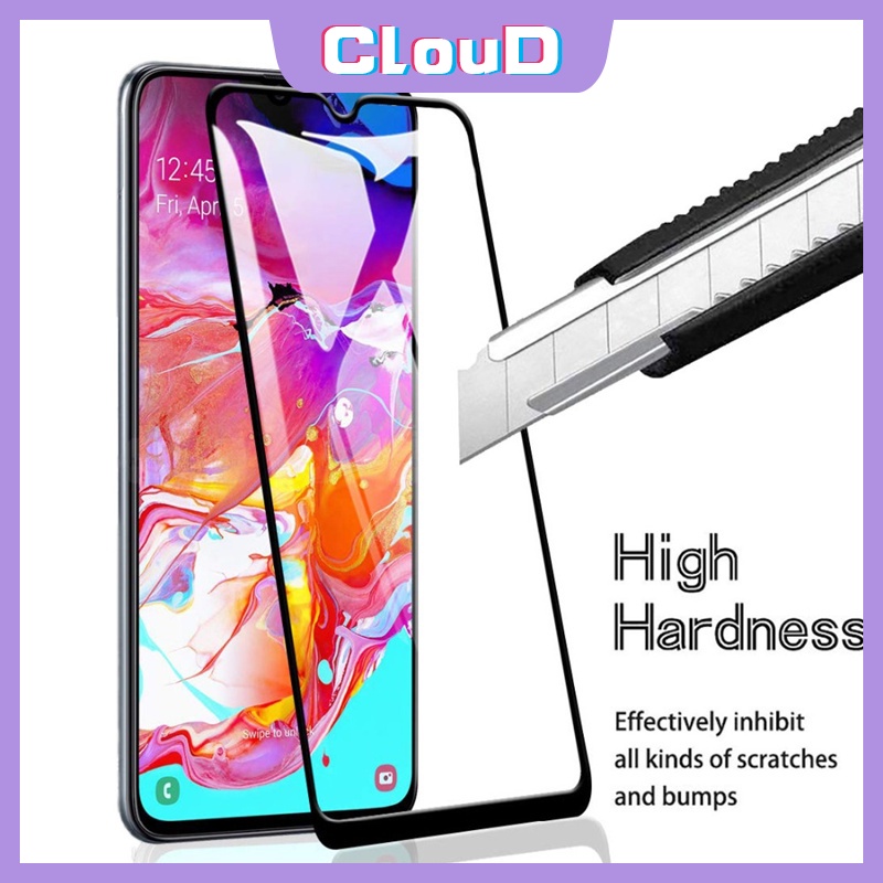 9d Tempered Glass Pelindung Layar Full Cover OPPO A95 A17 A15 A16 A74 A77s Reno 8T 7 7Z 6 5F 4 4F A54 A77 A1K A3S A5S A7 A12 A37 A57 A53 A33 A5 A9 A31 A92 A52 A72 A11 A11k F9 A94