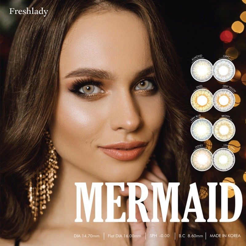 mermaid Softlens 16mm by Freshlady /Softlens normal/BBSToserba/Softlens murah