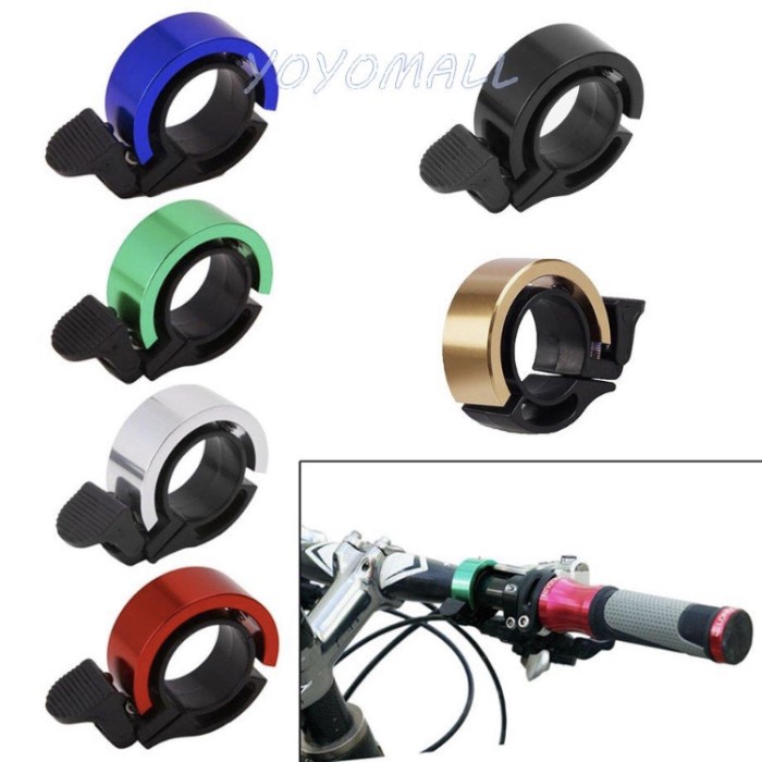 Bel sepeda invisible aluminium alloy bicycle bell