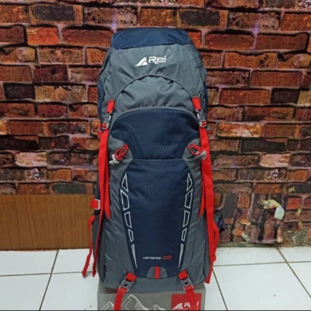 Tas Ransel Rei Lamandu 80L Carrier Rei ORI+Raincover