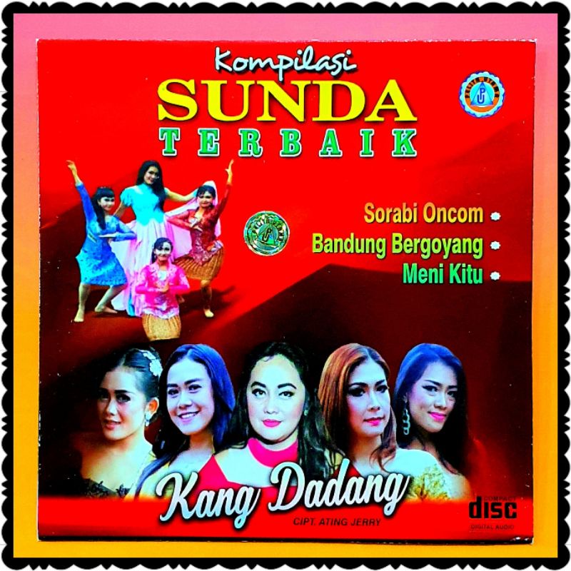 TERLARIS KASET ORIGINAL COMPACT DISC CD MOBIL LAGU POP SUNDA TERLARIS-LAGU DANGDUT POP SUNDA-LAGU SU