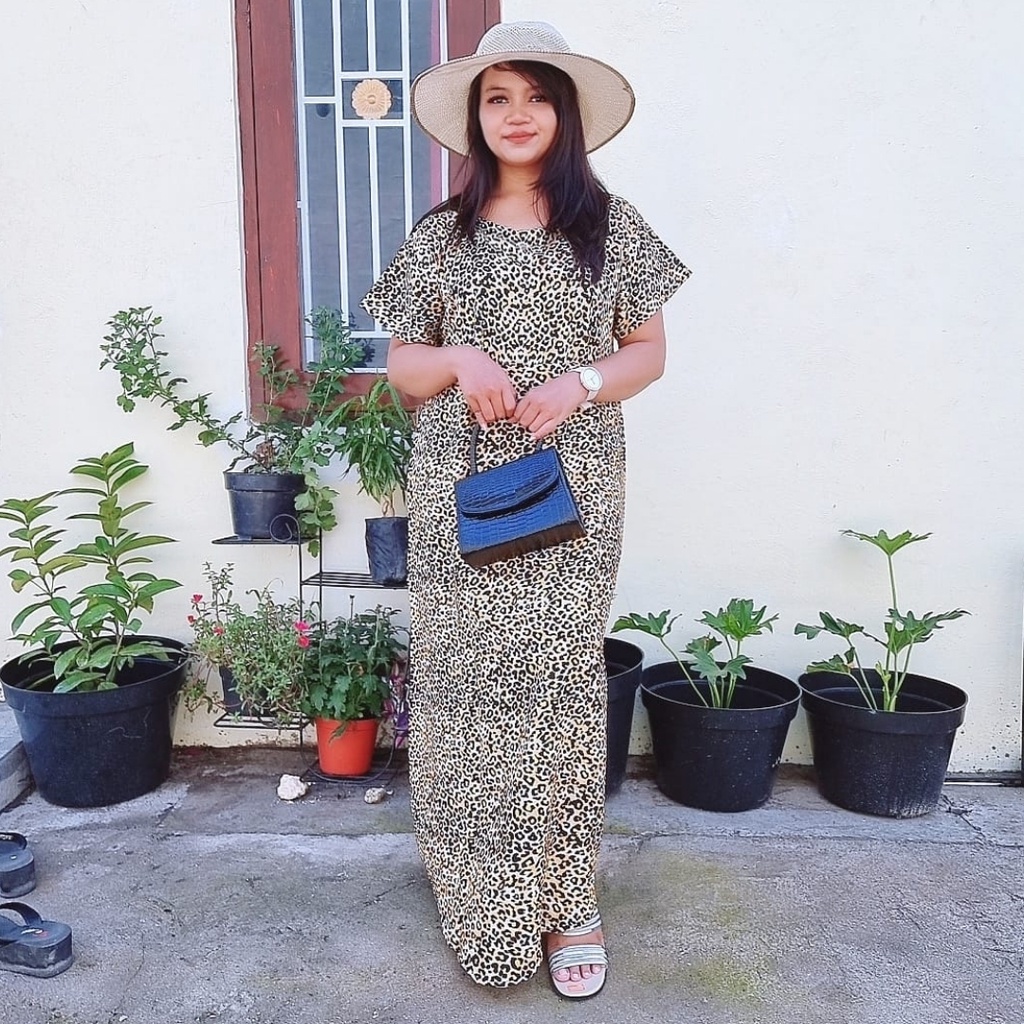 LONG DRESS BALI MOTIF AKAR