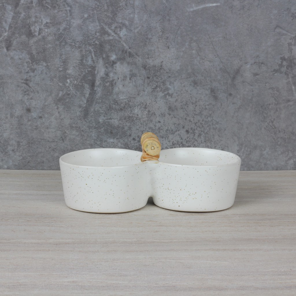 Lumosh - Ceramic Duo Sauce Dish
